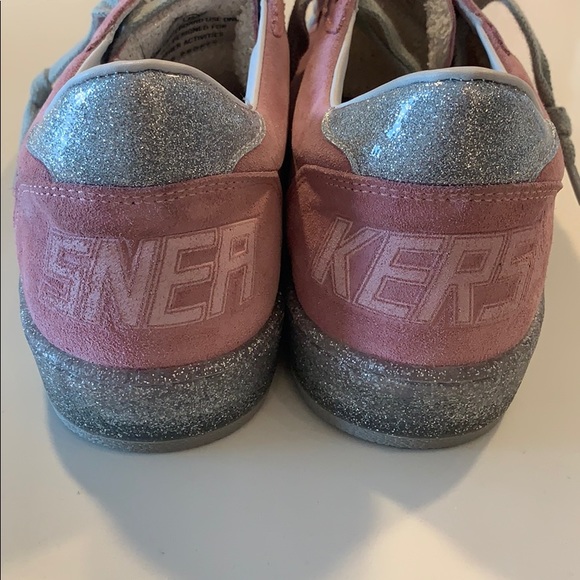 Golden Goose Ball Star Pink-Silver Glitter - Picture 5 of 7